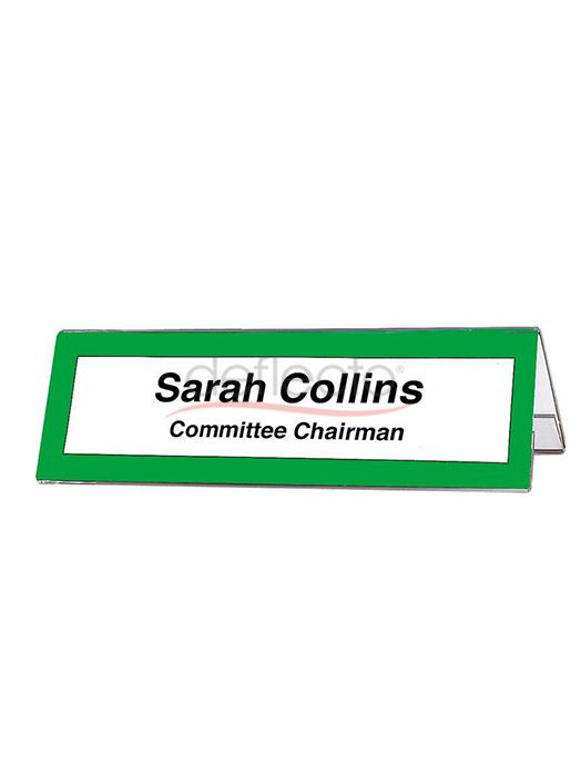 V Shape Seminar / Name Holder (Landscape) A5 Clear