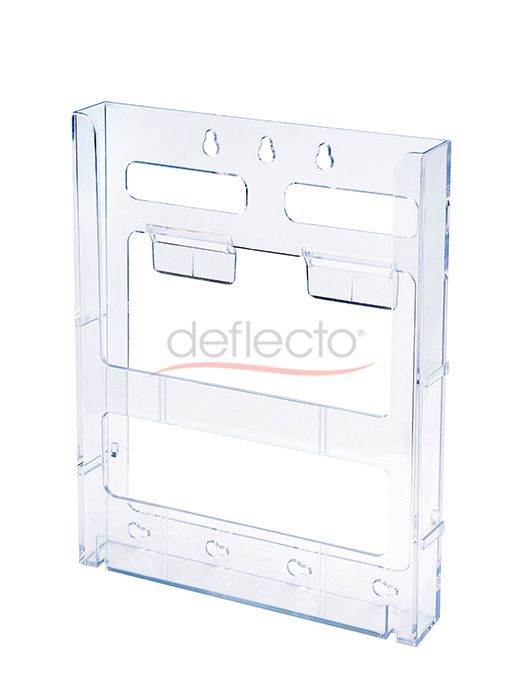 Lit-Loc Brochure Holder A4, Clear