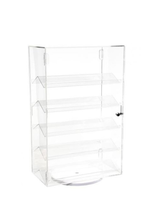 Rotating Acrylic Display Box with Lock